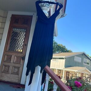 Sleeveless Dress in Ink